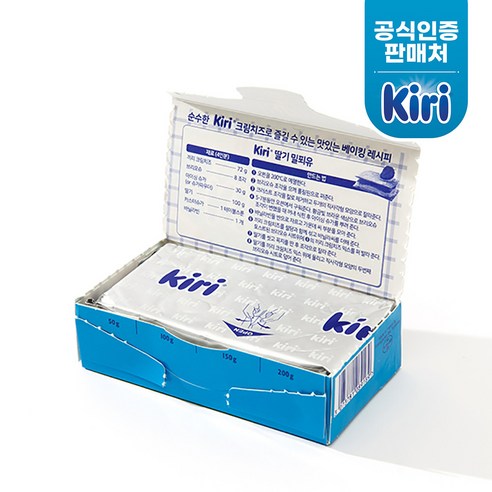 끼리 크림치즈 베이킹 블럭: 촉촉한 행복을 굽다