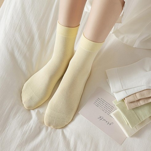 수스존 무봉제 메쉬 양말, 땀 걱정 없이 쾌적한 발!