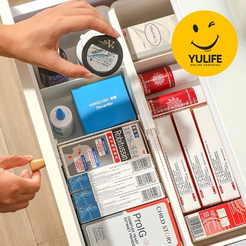 YULIFE 화장대 책상 서랍정리함