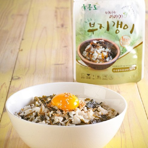 오버파워푸드 유채나물 나물 밥 윤영근의 착한나물 80g (수량선택) 비빔밥 볶음밥, 1팩