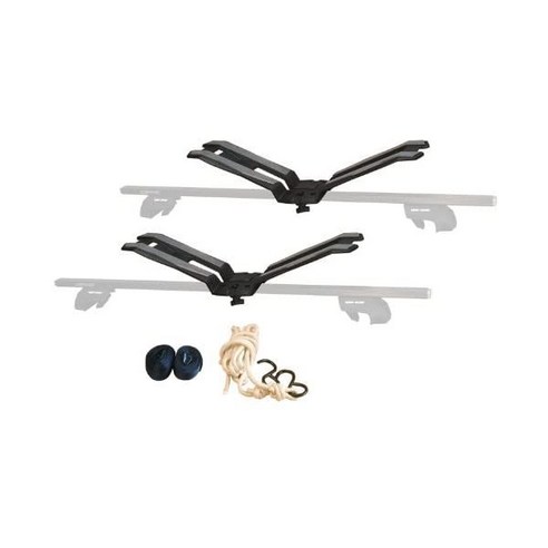  루프박스 수하물 자동차 가방 SUV 지붕 차량 선반, 450L 싱글검정 흰색 및 회색 옵션펀칭 금지 루프용품 Swagman EXO Aero 루프 마운트 카약 랙