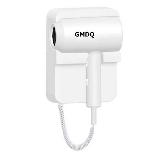 노 브랜드 GMDQ 핫 & 콜드 바람 불어 헤어 드라이어 전기 벽 마운트 욕실 호텔 USB가있는 음이온 송풍기