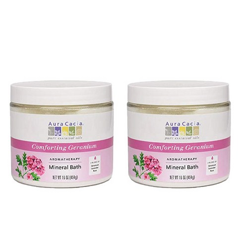 아우라카시아 아로마테라피 미네랄 베스, 454g, 2개