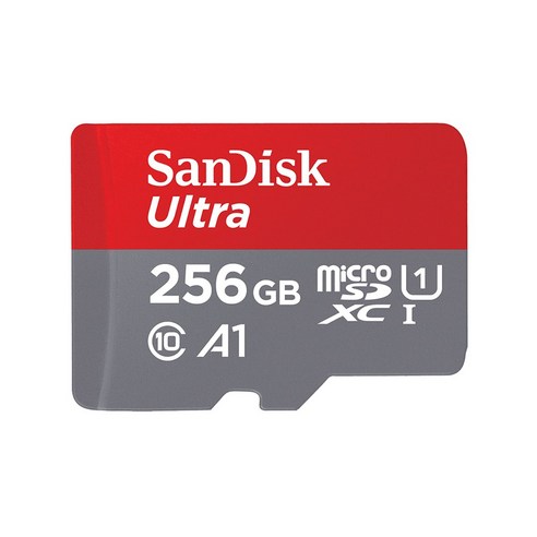 마이크로sd카드 샌디스크*울트라 microSD 256GB QUA4 120MB/s, 1개