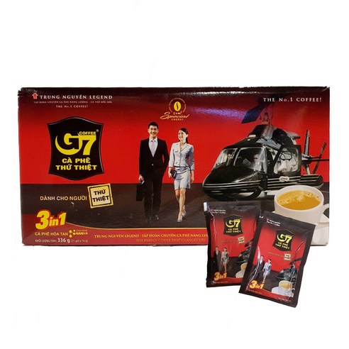 G7 3in 1 내수용 커피믹스 CA PHE HOA TAN 336g, 1개