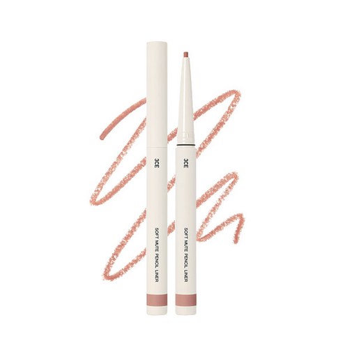 3CE 소프트 뮤트 펜슬 라이너, PALEROSEWOOD, 1개