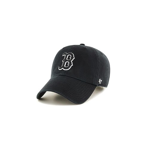 '47 보스턴 레드삭스 네이비 MLB 클린업 캡, One Size, Black