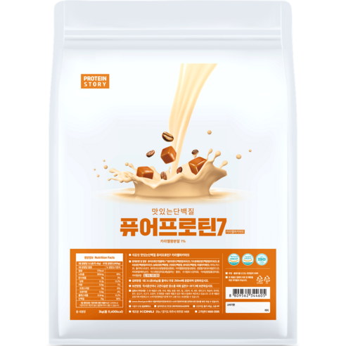 프로틴스토리 맛있는 단백질 퓨어프로틴7, 1개, 3kg