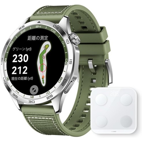 HUAWEI (화웨이) WATCH GT 4 46MM 골프 IOS 안드로이드 네비게이션 건강 관리, 46mmcm, WATCH GT4