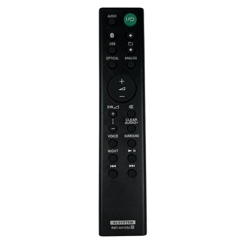 노 브랜드 Sony RMT-AH103U SS-WCT80 에코 월 사운드 바 리모콘용 리모콘, 리모콘