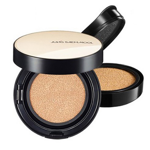 정샘물 에센셜 스킨 누더 쿠션 파운데이션 14g + 리필 쿠션 14g 세트, 페어핑크, 1세트