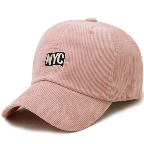 베이직엠 남여공용 볼캡 골덴 NYC