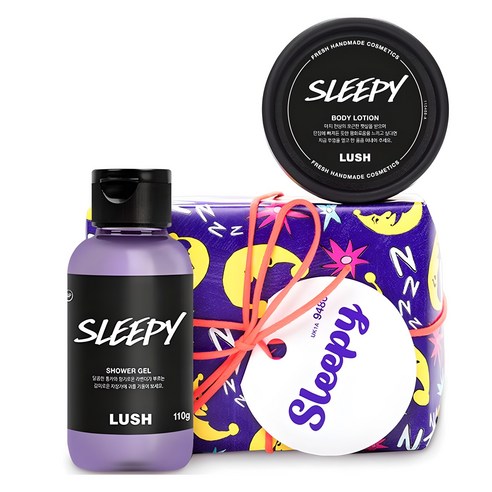 깊어가는 밤, 꿈결처럼 부드러운 휴식을 선사하는 러쉬 슬리피 선물세트 러쉬선물세트