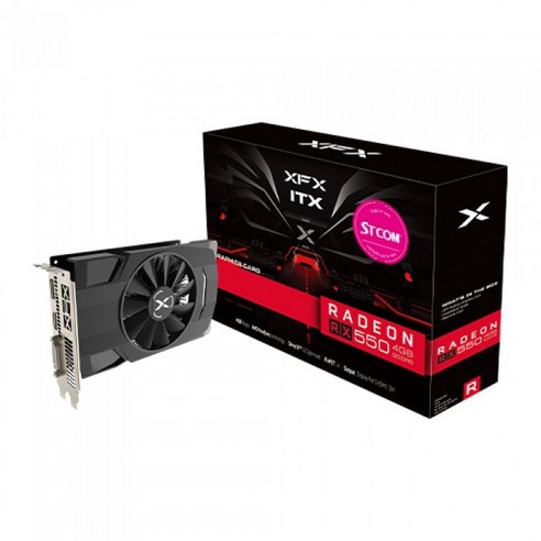 XFX 라데온 RX 550 D5 4GB AMD 그래픽카드 rx6600 Best Top5