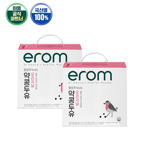이롬 황성주 약콩두유 오리지널, 40개, 190ml
