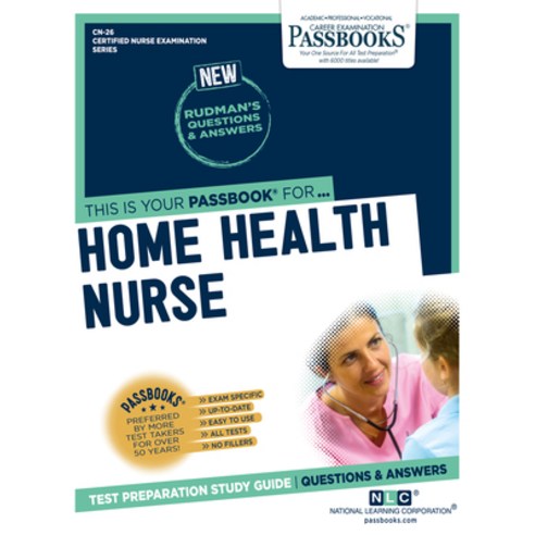 Home Health Nurse Volume 26 Paperback, Passbooks, English, 9781731861269