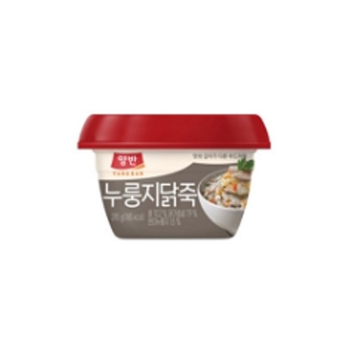 양반 누룽지닭죽 용기죽, 6개, 285g