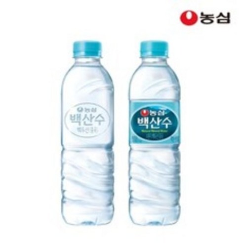 백산수 무라벨, 500ml, 66개