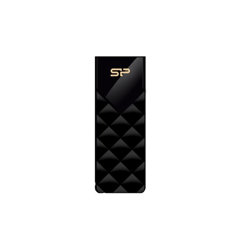 실리콘파워 블레이즈 B03 USB 3.2 Gen1 고속전송 메모리 다이아몬드 무늬 디자인 블랙, 16gb