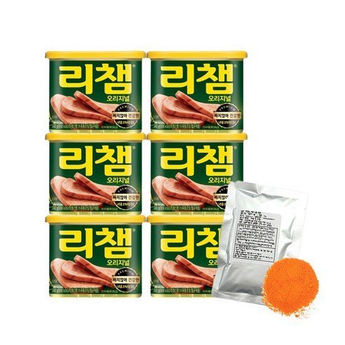 동원 리챔340g 6입+워킹맘''s 떡볶이소스50g, 340g, 6개