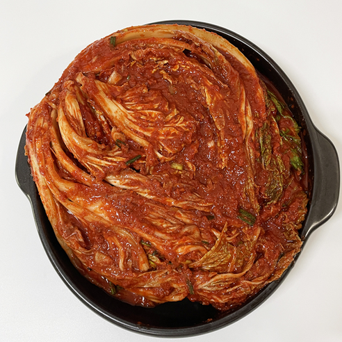 푸드지 맛있게 매운 김치, 1개, 2kg 달고맵고김치핫소스 14 매운 전라도 김치 배추 포기 한포기반 3kg, 1개
