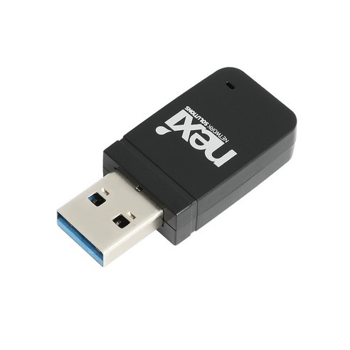 넥시 802.11ac 듀얼밴드 USB3.0 무선랜카드 NX1126, 단품, 1개