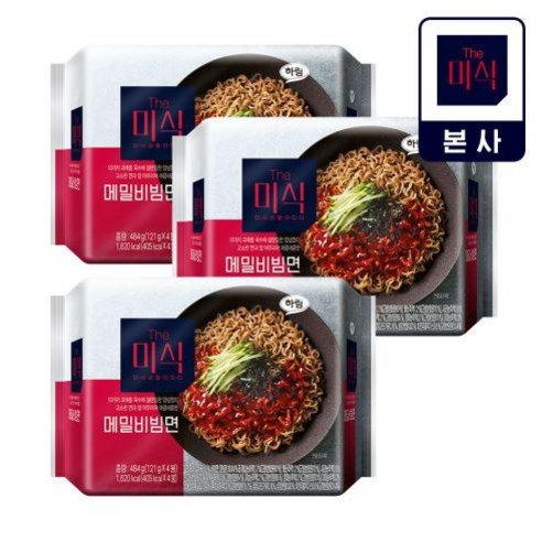 더미식 메밀비빔면 121g x 12개, 8개