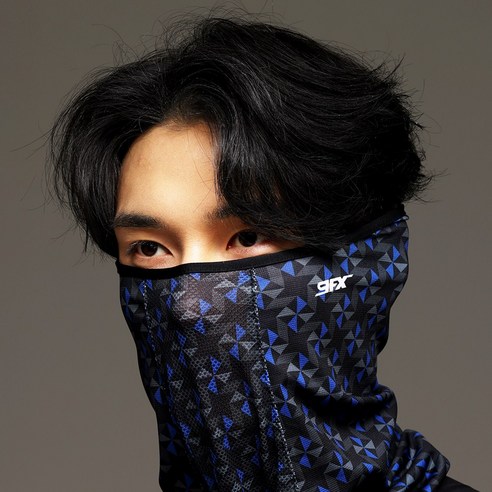 나인에프엑스 썸머체이스 햇빛가리개 자외선차단 여름용 스포츠 워머 마스크 릴렉스핏, 01.코어드 블루
