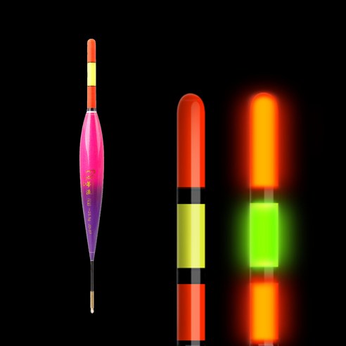 999피싱 LED 스마트 전자막대찌 – 고광도, 고부력, 비자립 고추찌, 퍼플7호(25.5g), 1개 소꼬즈리찌