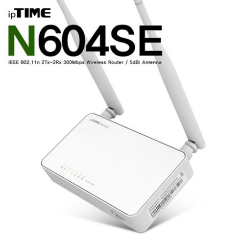 ipTIME(아이피타임) N604SE 11n 유무선 공유기, 본상품선택