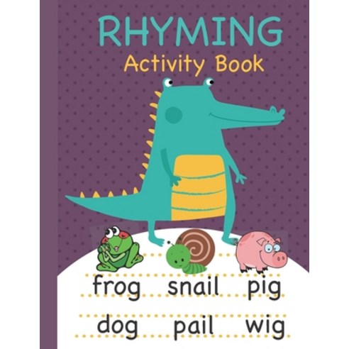 Rhyming Activity Book: Rhyming Book for Preschool and Kindergarten with ...