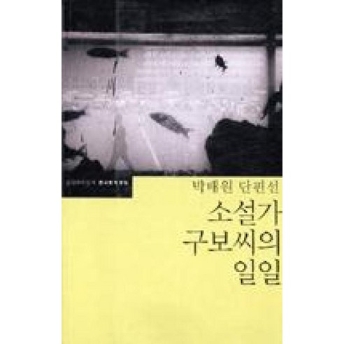 소설가 구보씨의 일일, 문학과지성사, 박태원 저 구보상