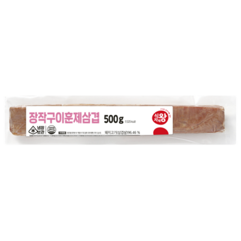 푸디스트 식자재왕 장작구이훈제삼겹 삼겹살 500g 냉장, 1개 훈제돼지부속구이 Best Top5