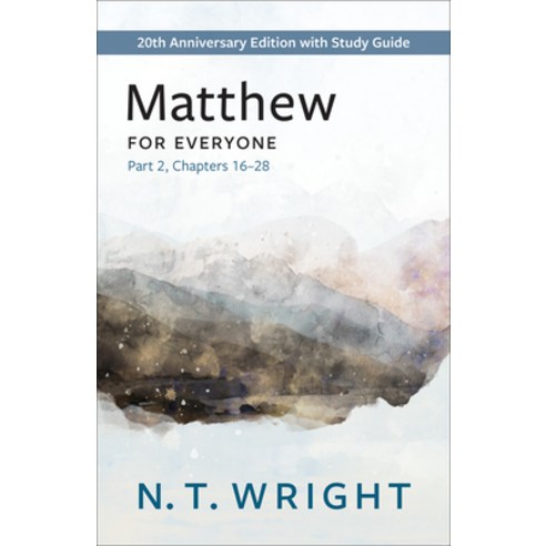 (영문도서) Matthew for Everyone Part 2 Paperback, Westminster John Knox Press, English, 9780664266370