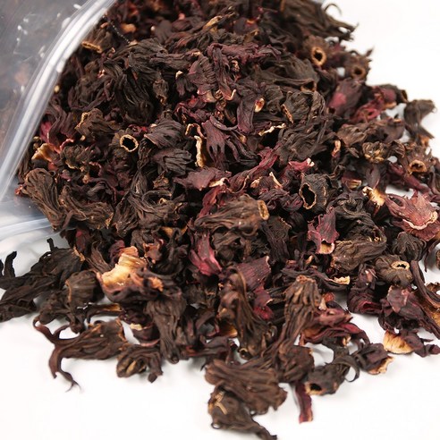 건강중심 히비스커스 꽃잎 차 꽃차 500g 히비스커스티, 1개입, 2개