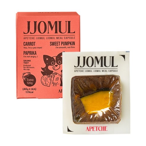 아페체 쪼물쪼물 밀캡슐, 3개, 40g, 참치