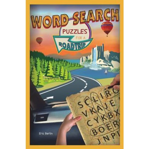 Word Search Puzzles for a Road Trip 6 Paperback, Puzzlewright Junior, English, 9781454931645