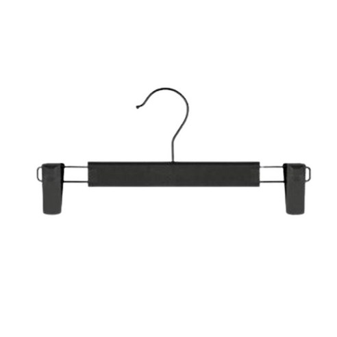 디바인 논슬립 컬러 고급형 바지걸이 10p, 블랙, 10개