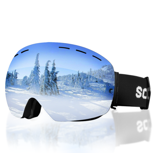 겨울 스포츠의 필수품, 소하피 자외선 차단 김서림 방지 방풍 스키 고글로 안전하고 스타일리시하게! 안경위에쓰는고글