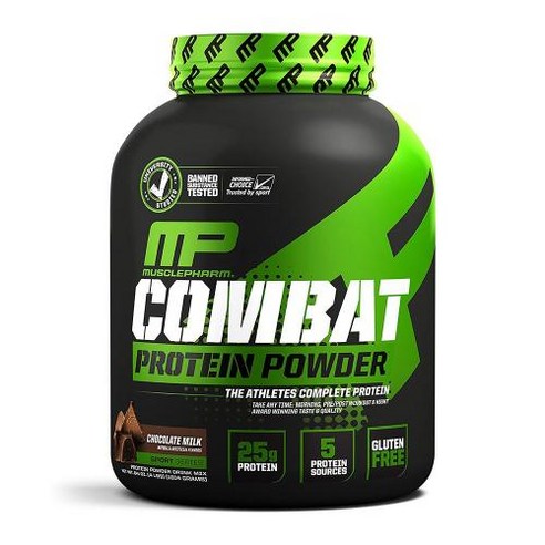 머슬팜 컴뱃 프로틴 파우더 초콜릿 밀크 1.81kg MP, 1개