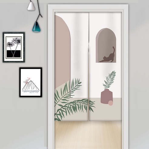 DFMEI.문발.Curtain --인스 윈드실드 펀칭 프린트 칸막이 커튼 하프 커튼 침실 거실 주방 커튼 블라인드, DFMEI.GML-CX-05, wine_165174762539aaaa_00055{커튼