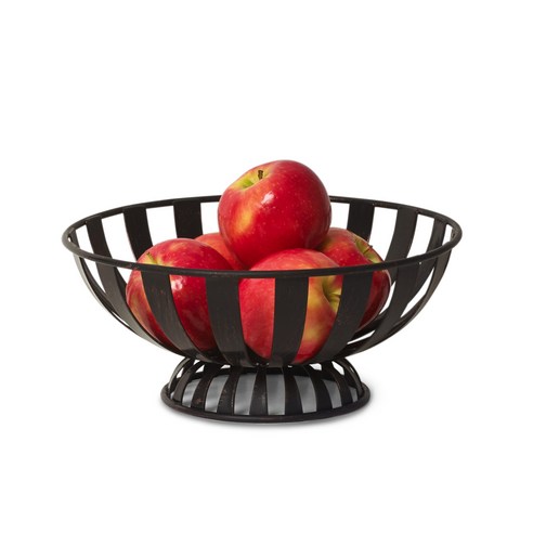 스펙트럼 스트라이프 볼 과일 보관용기, Oil Rubbed Broze
