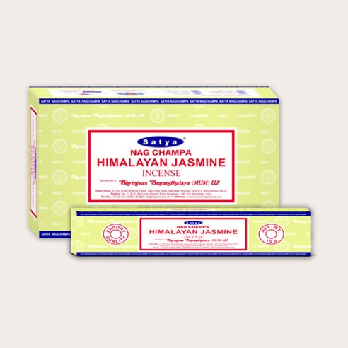 사티아 스틱 인센스 15g x 12p, 히말라야 자스민