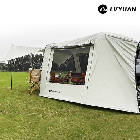 편안하고 공간이 넉넉한 차박용 텐트