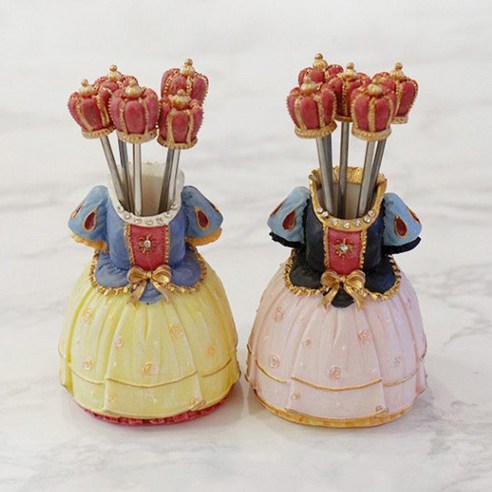 사랑스러움이 식탁에 내려앉다, 프린세스 공주 다과포크세트