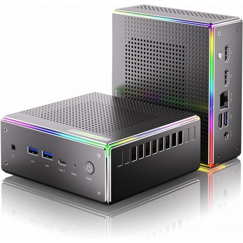 미니 PC 고사양 HA-4 Mini PC AMD Ryzen 77840HS5.1GHz 8C16T Computer 32GB DDR5 RAM 1T, AMD Ryzen 7 7840HS 32GB RAM 1T, AMD Ryzen 7 7840HS 32GB RAM 1T