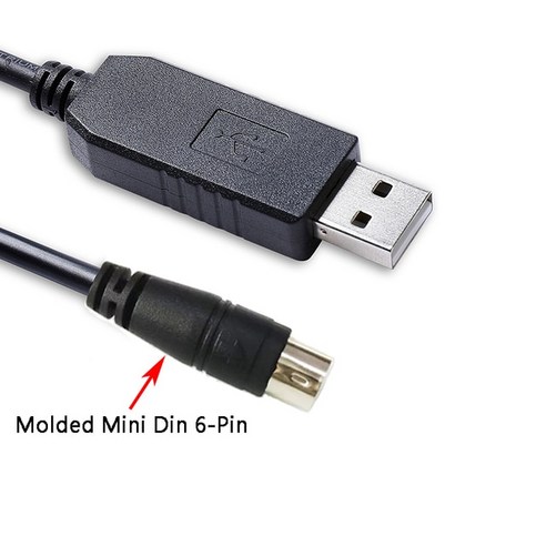 LS XGB XBM XBC PLC to RS232 직렬 제어 다운로드 케이블 실리콘