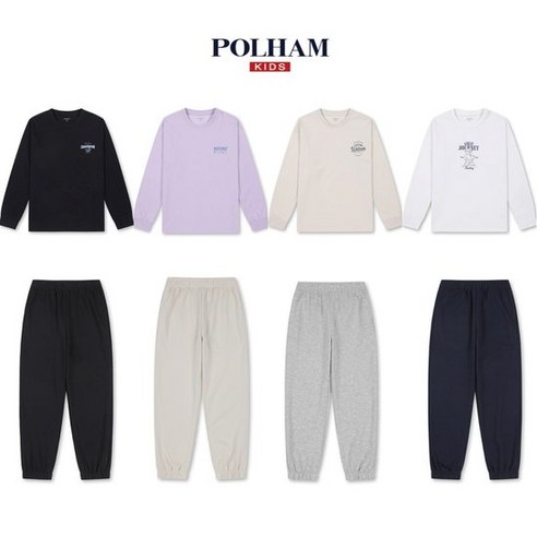 폴햄키즈 테리 티셔츠 바지 택1 PKE2TS3810PT3811 1236990