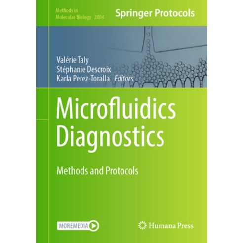 (영문도서) Microfluidics Diagnostics: Methods and Protocols Hardcover, Humana, English, 9781071638491