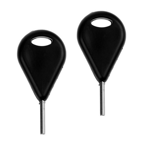 2 Pcs 블랙 서핑 보드 핀 키 서핑 보드 롱 보드 서핑 보드 액세서리, 설명